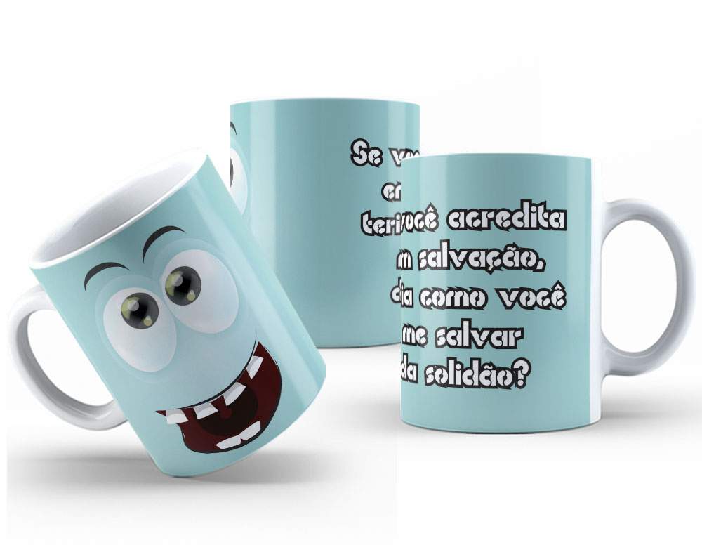 Caneca Personalizada 325ml Expressões & Caretas 19