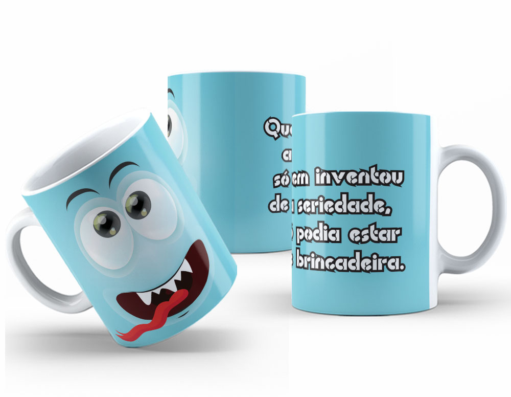 Caneca Personalizada 325ml Expressões & Caretas 21