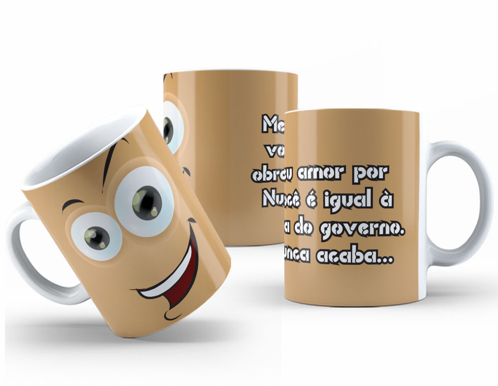 Caneca Personalizada 325ml Expressões & Caretas 22