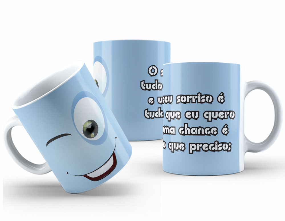 Caneca Personalizada 325ml Expressões & Caretas 23