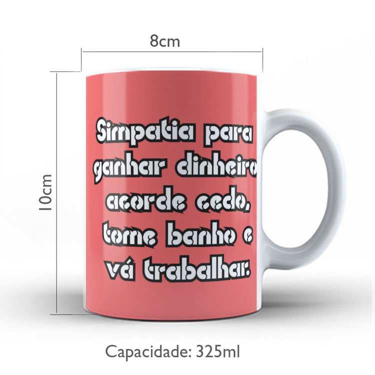 Caneca Personalizada 325ml Expressões & Caretas 24