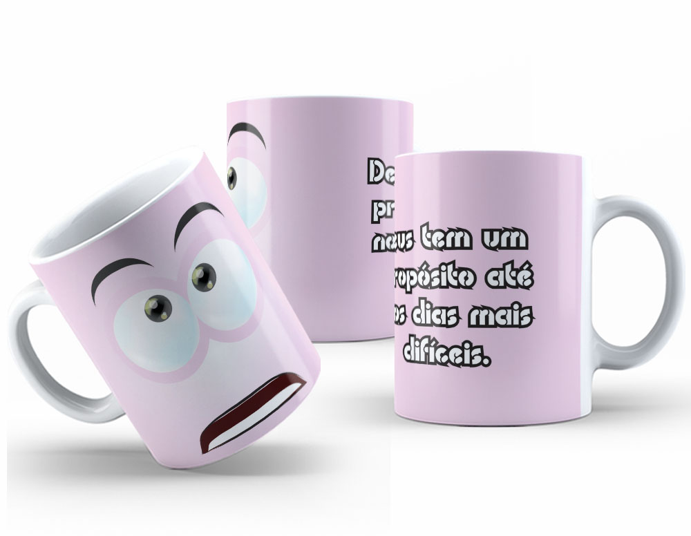 Caneca Personalizada 325ml Expressões & Caretas 25
