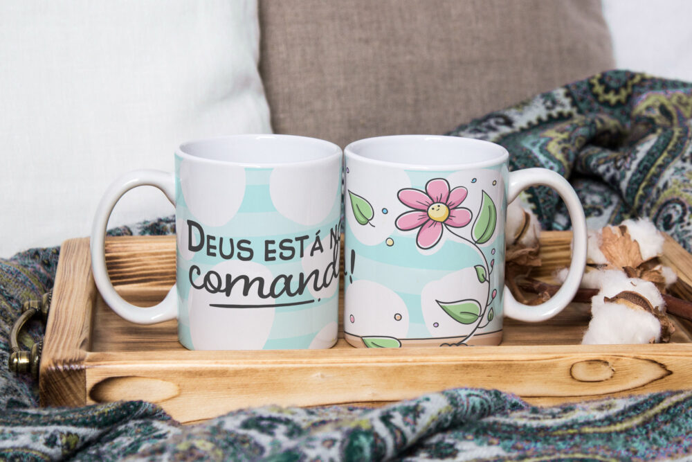 Caneca de Cerâmica 325ml Frases Motivacionais 03