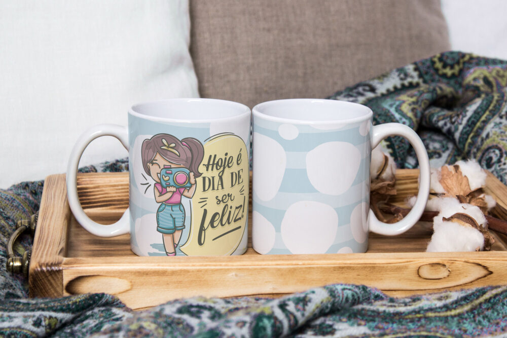 Caneca de Cerâmica 325ml Frases Motivacionais 05