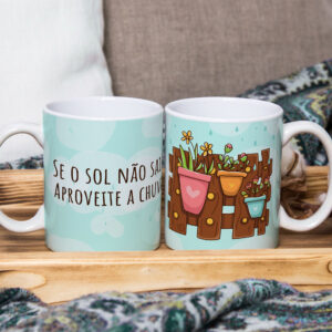 Caneca de Cerâmica 325ml Frases Motivacionais 07