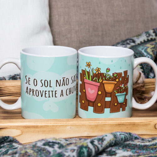Caneca de Cerâmica 325ml Frases Motivacionais 07