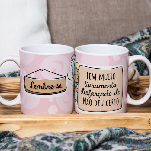 Caneca de Cerâmica 325ml Frases Motivacionais 10