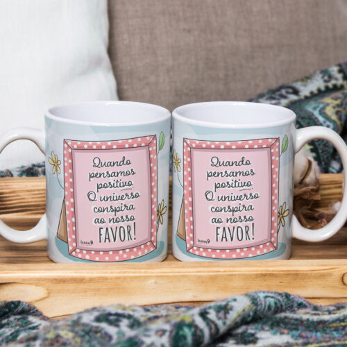 Caneca de Cerâmica 325ml Frases Motivacionais 13