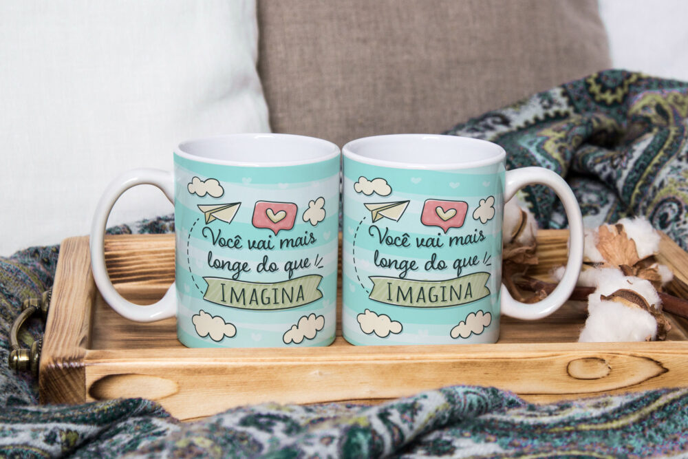 Caneca de Cerâmica 325ml Frases Motivacionais 14