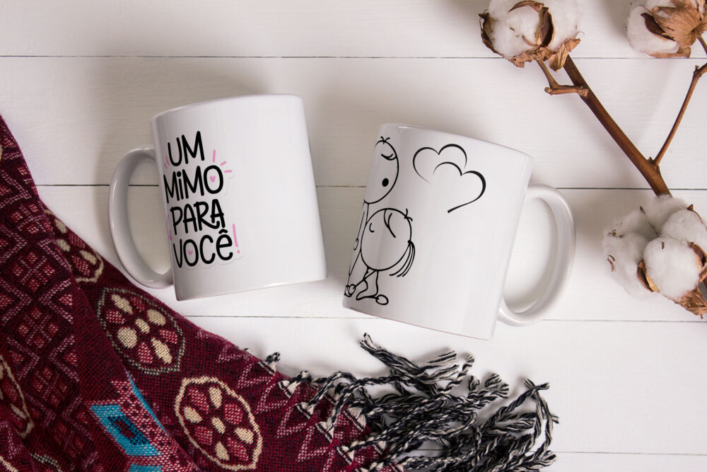 Caneca de Cerâmica 325ml Kama Sutra Chibis 02