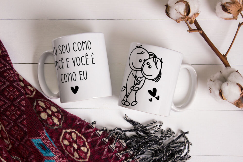Caneca de Cerâmica 325ml Kama Sutra Chibis 03