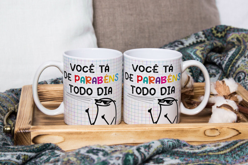 Caneca Personalizada 325ml Meme Flork Frase Engraçada 01