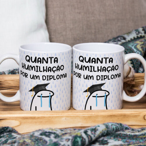 Caneca Personalizada 325ml Meme Flork Frase Engraçada 02