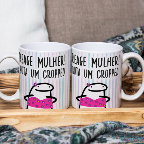 Caneca Personalizada 325ml Meme Flork Frase Engraçada 03