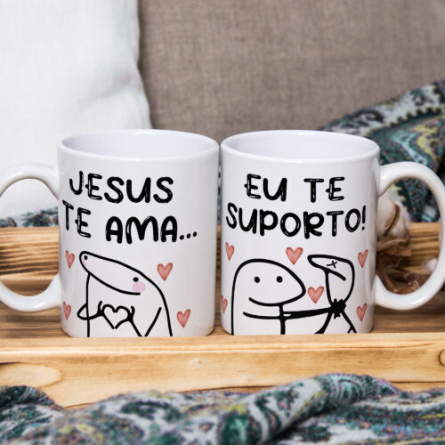 Caneca Personalizada 325ml Meme Flork Frase Engraçada 07