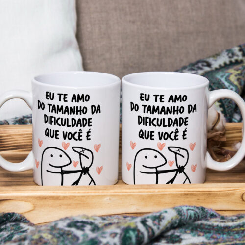 Caneca Personalizada 325ml Meme Flork Frase Engraçada 08