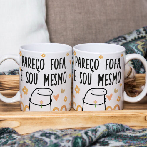 Caneca Personalizada 325ml Meme Flork Frase Engraçada 12