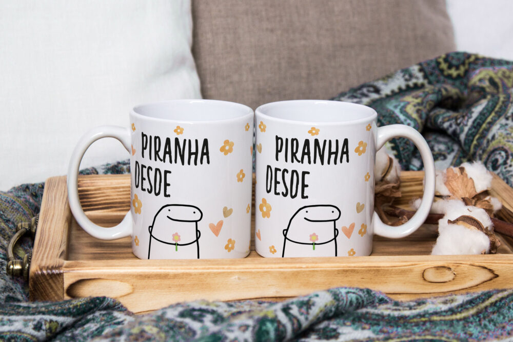 Caneca Personalizada 325ml Meme Flork Frase Engraçada 13