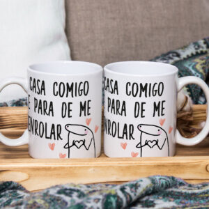 Caneca Personalizada 325ml Meme Flork Frase Engraçada 15