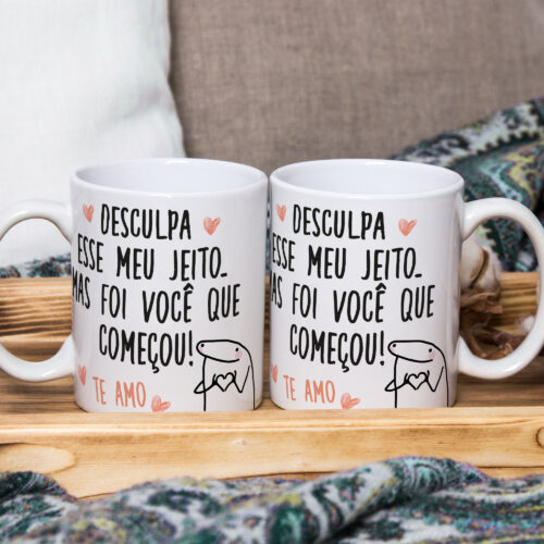 Caneca Personalizada 325ml Meme Flork Frase Engraçada 16