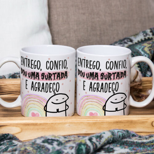 Caneca Personalizada 325ml Meme Flork Frase Engraçada 18
