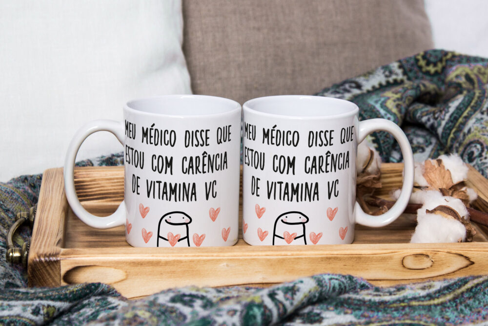 Caneca Personalizada 325ml Meme Flork Frase Engraçada 19