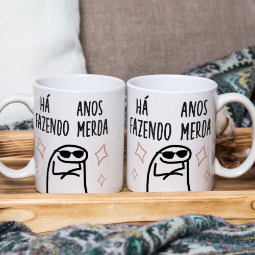 Caneca Personalizada 325ml Meme Flork Frase Engraçada 20