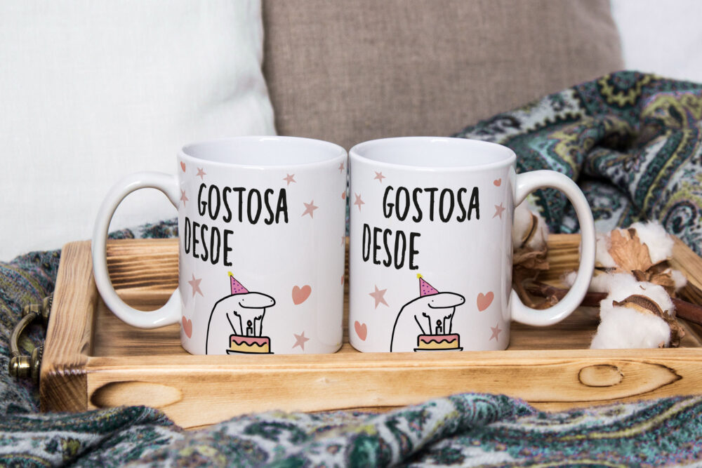 Caneca Personalizada 325ml Meme Flork Frase Engraçada 24