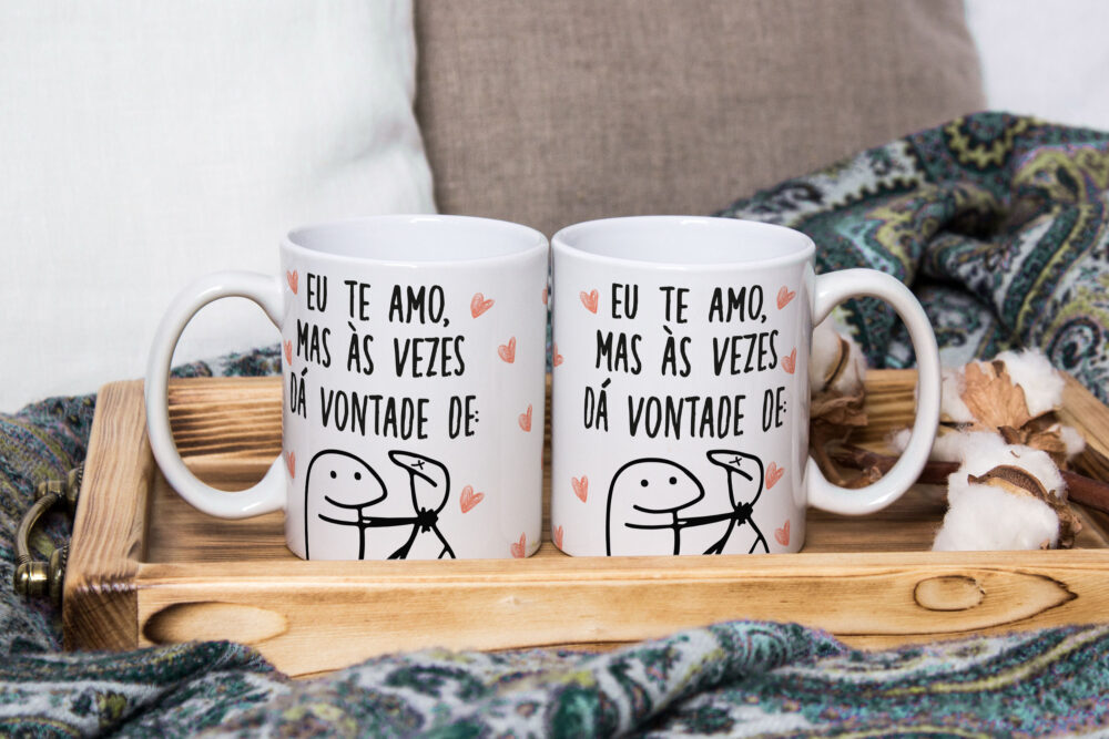 Caneca Personalizada 325ml Meme Flork Frase Engraçada 25