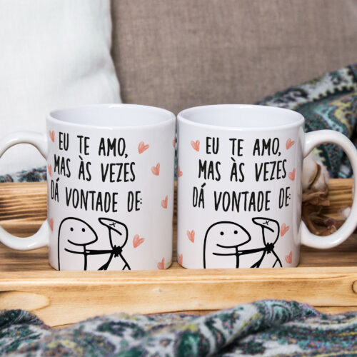 Caneca Personalizada 325ml Meme Flork Frase Engraçada 25