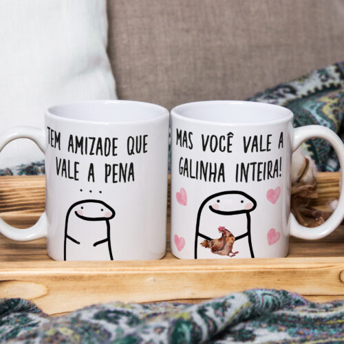 Caneca Personalizada 325ml Meme Flork Frase Engraçada 26