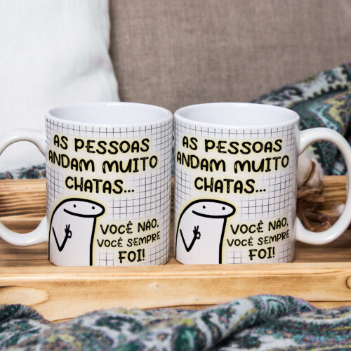 Caneca Personalizada 325ml Meme Flork Frase Engraçada 29