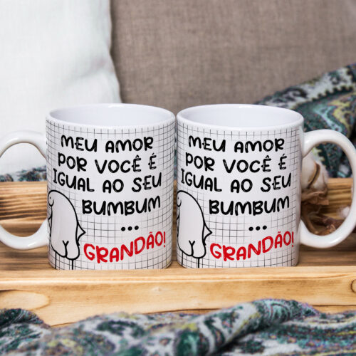 Caneca Personalizada 325ml Meme Flork Frase Engraçada 30