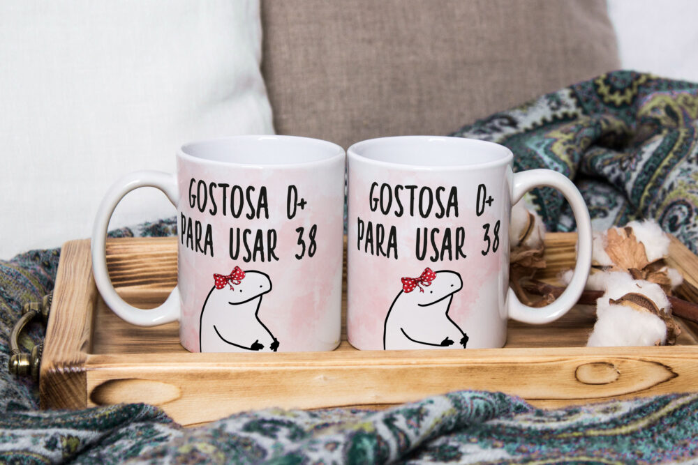 Caneca Personalizada 325ml Meme Flork Frase Engraçada 31