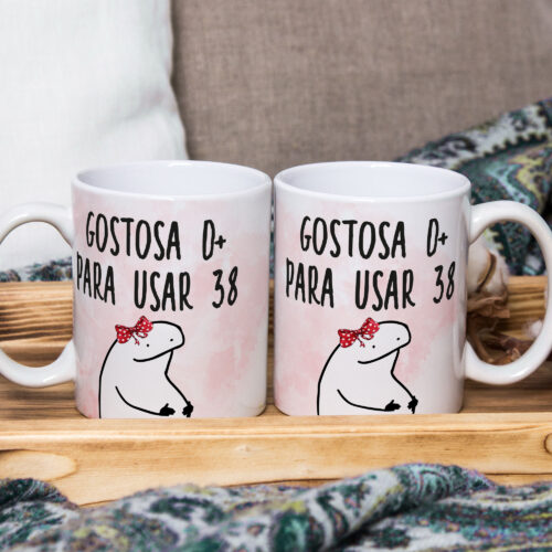 Caneca Personalizada 325ml Meme Flork Frase Engraçada 31