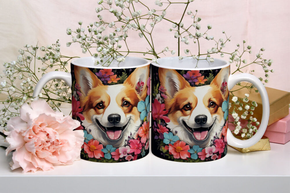 Caneca de Cerâmica 325ml Gatos e Dogs 3D 15