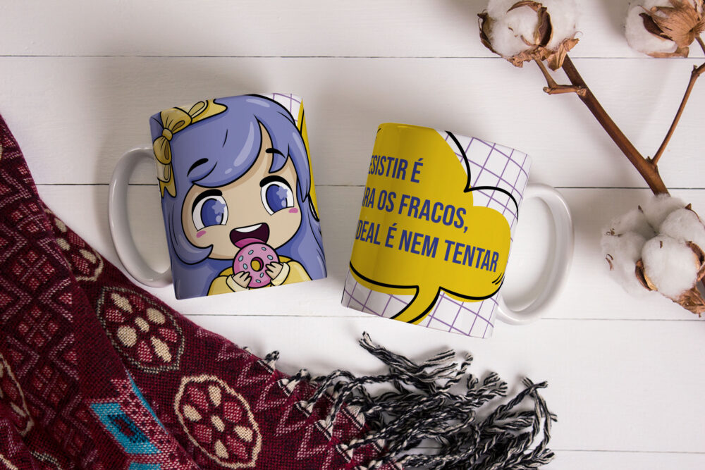 Caneca de Cerâmica 325ml Frases Sascásticas 01