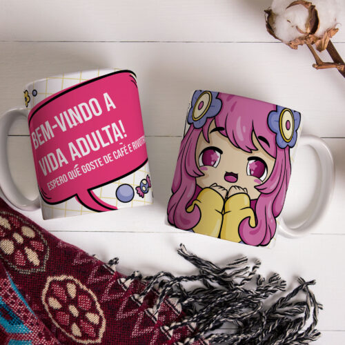 Caneca de Cerâmica 325ml Frases Sascásticas 03