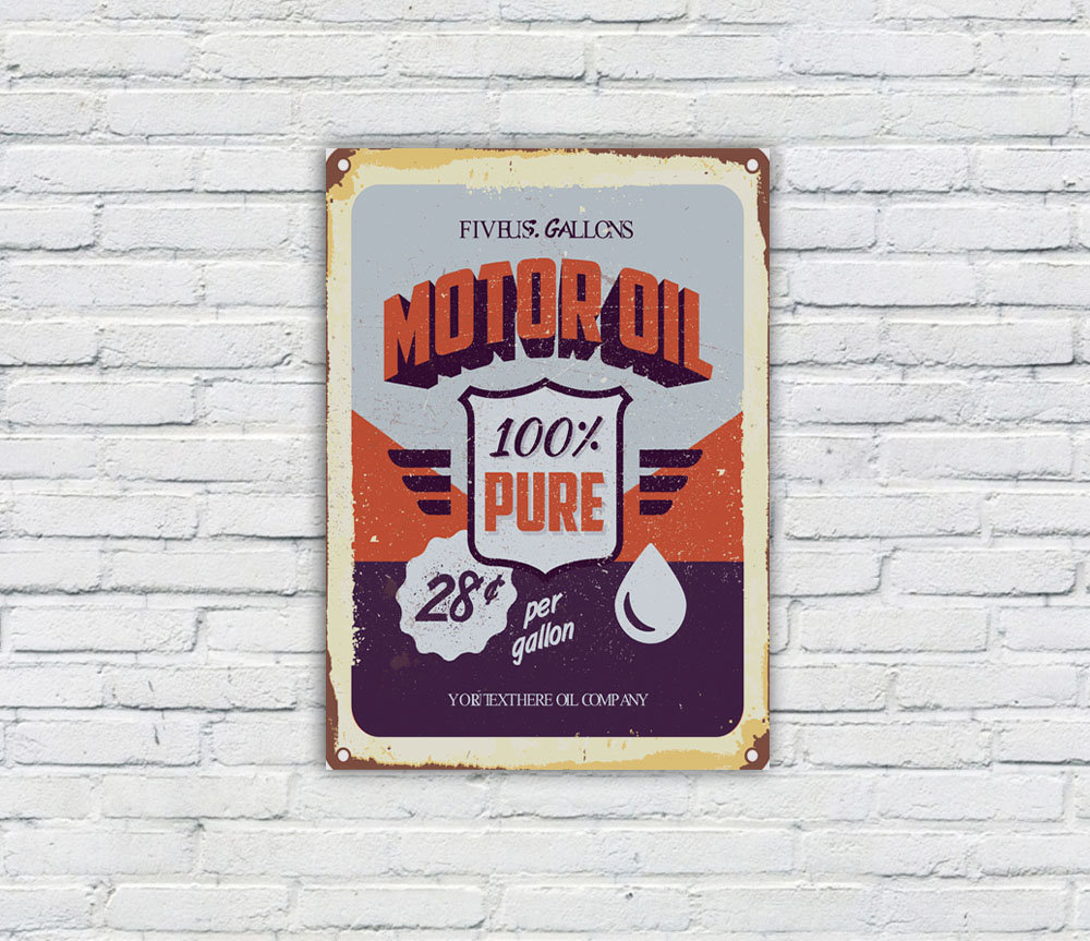 Quadro Decorativo MDF s/ Moldura 20x29cm Tema Óleo Velho 05
